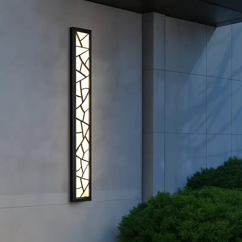 Large waterproof led outdoor wall light ip65 aluminium garden and p... Achetez Aujourd'hui