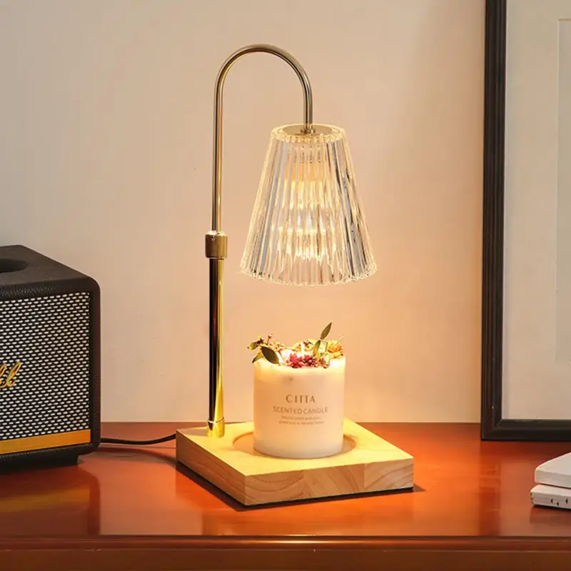 Desk lamp candle warmer with timer and dimmable brightness Jusqu'à Épuisement Des Stocks