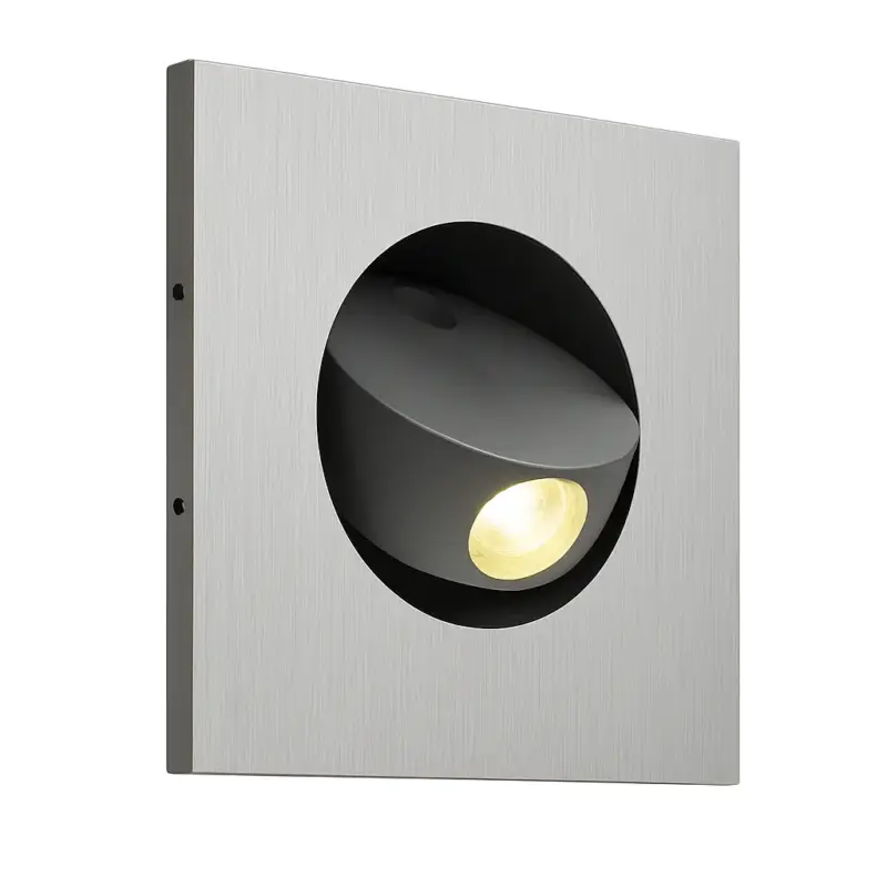 Modern recessed led wall light with 350° rotation Usine Directe