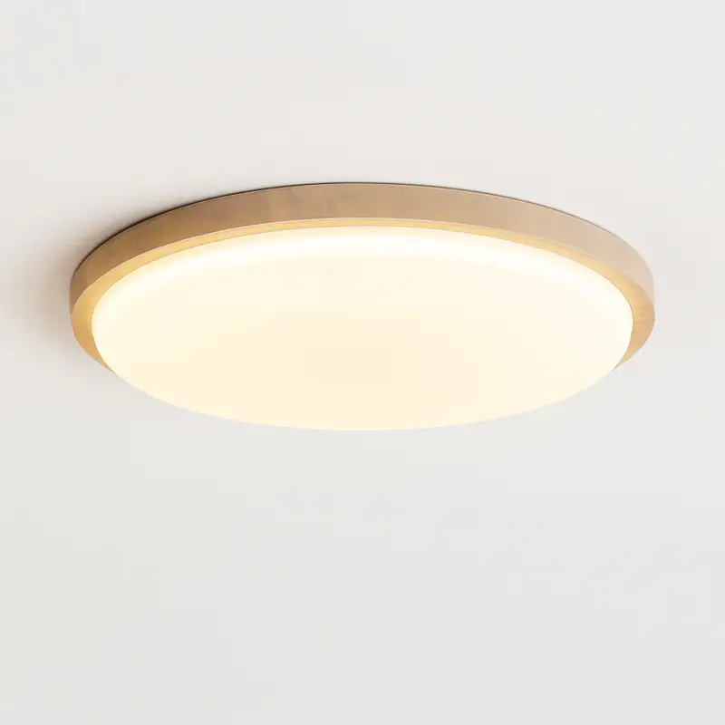Yellow travertine led ceiling light Réduction