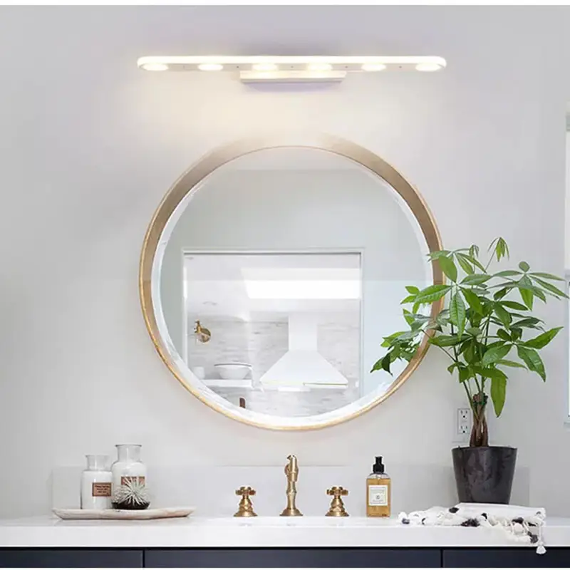 Modern led wall light for mirror, 10w 15w, bathroom, makeup, warm w... Pas Cher