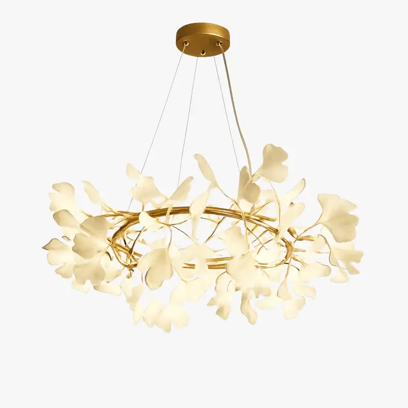 Nordic gingko leaf led chandelier, modern kitchen, living room, bed... Seulement Aujourd'hui