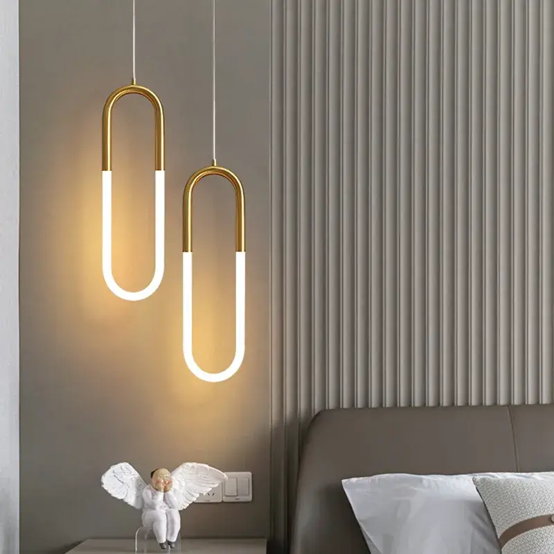 Prix Cassé Gold ring led pendant light