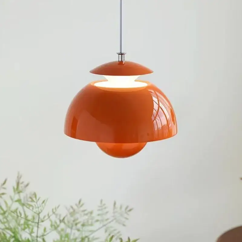 Promotion Modern nordic danish designer led pendant light flower bud decor ar...