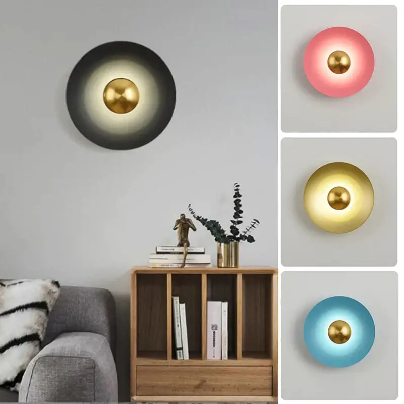 Remise Nordic circular led wall light