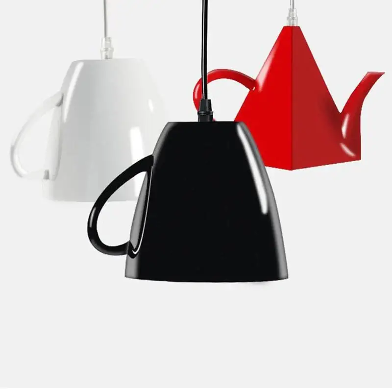 Suspension cup and teapot art design Promotion Saisonnière