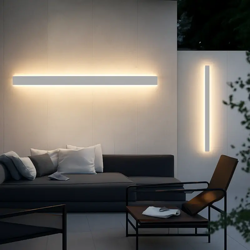 Ip65 outdoor waterproof led strip wall light modern courtyard villa... Bon Plan
