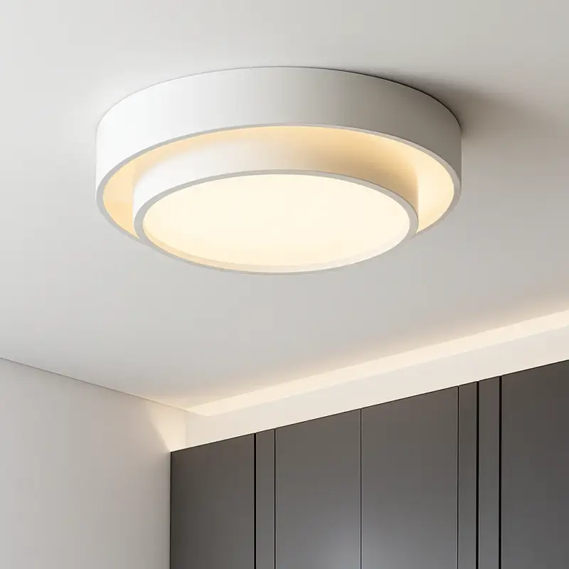 Modern round led ceiling light art design for studio, kitchen, bedr... Haute Qualité