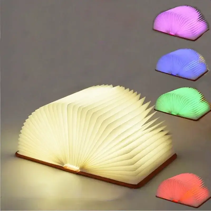 3d folding creative led night light rgb colour usb rechargeable woo… Seulement Aujourd&rsquo;hui