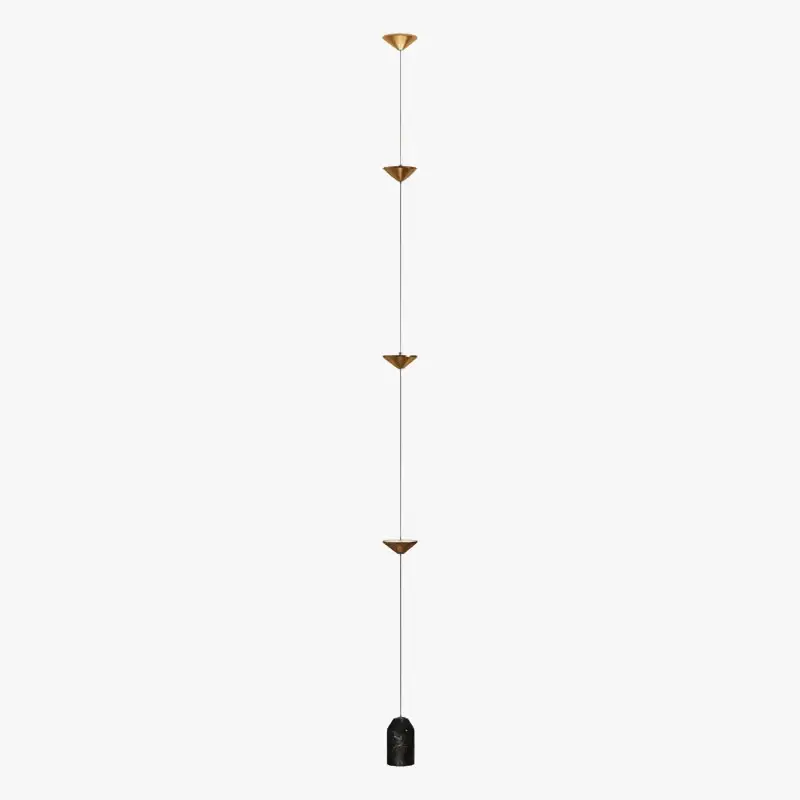 Produit De Marque Nordic minimalist adjustable led floor lamp in metal and marble