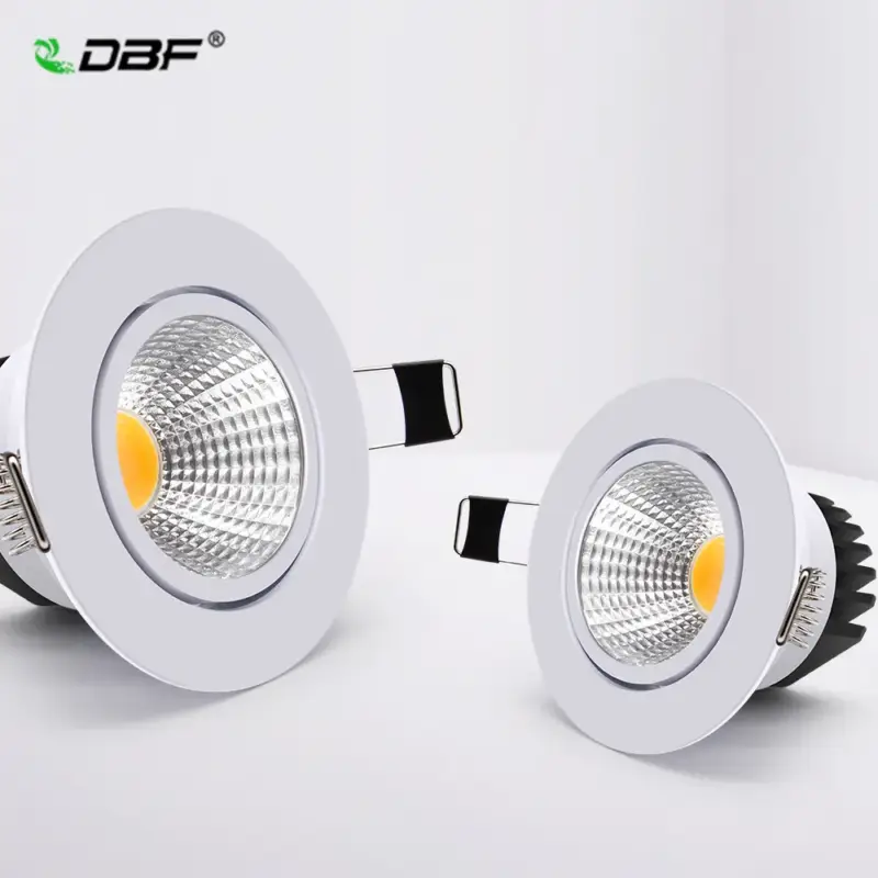 Super bright recessed led dimmable downlight cob Dernière Chance