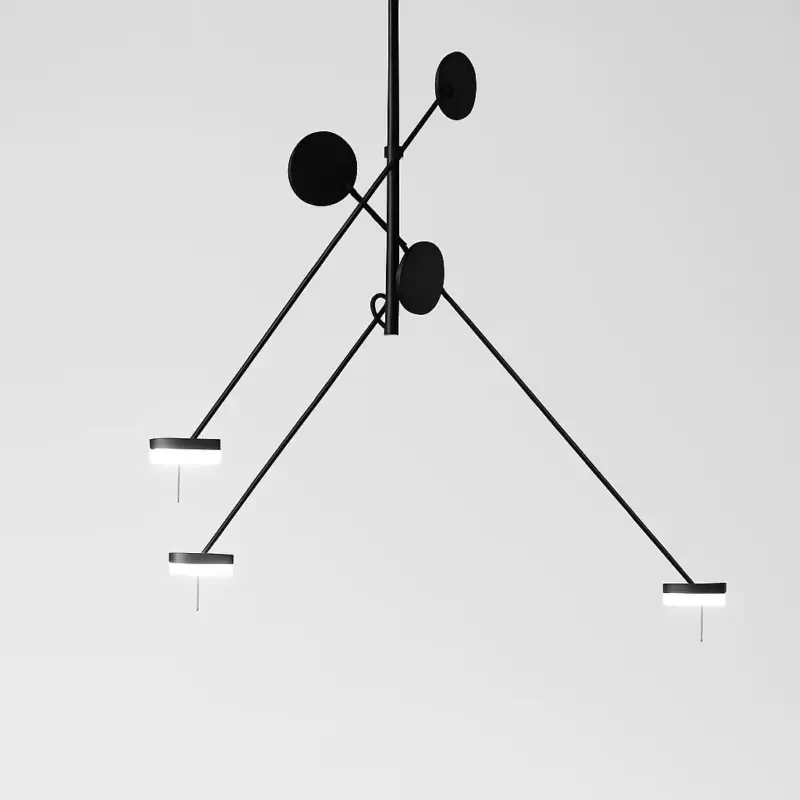 Nordic design led ceiling light for coffee tables, offices, bedroom… Authentique