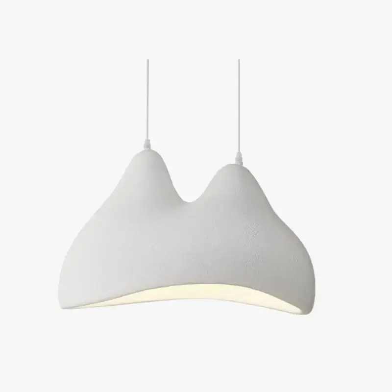 Nordic wabi sabi e27 pendant light cream style for bedroom and dini... Nouvel Arrivage