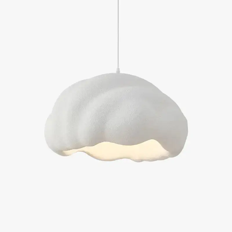 Nordic minimalist cloud pendant led light wabi sabi cream style for... Affaire À Saisir