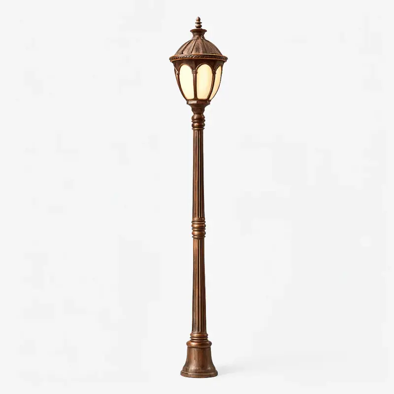 Bon Plan Antique european outdoor waterproof garden lamp post