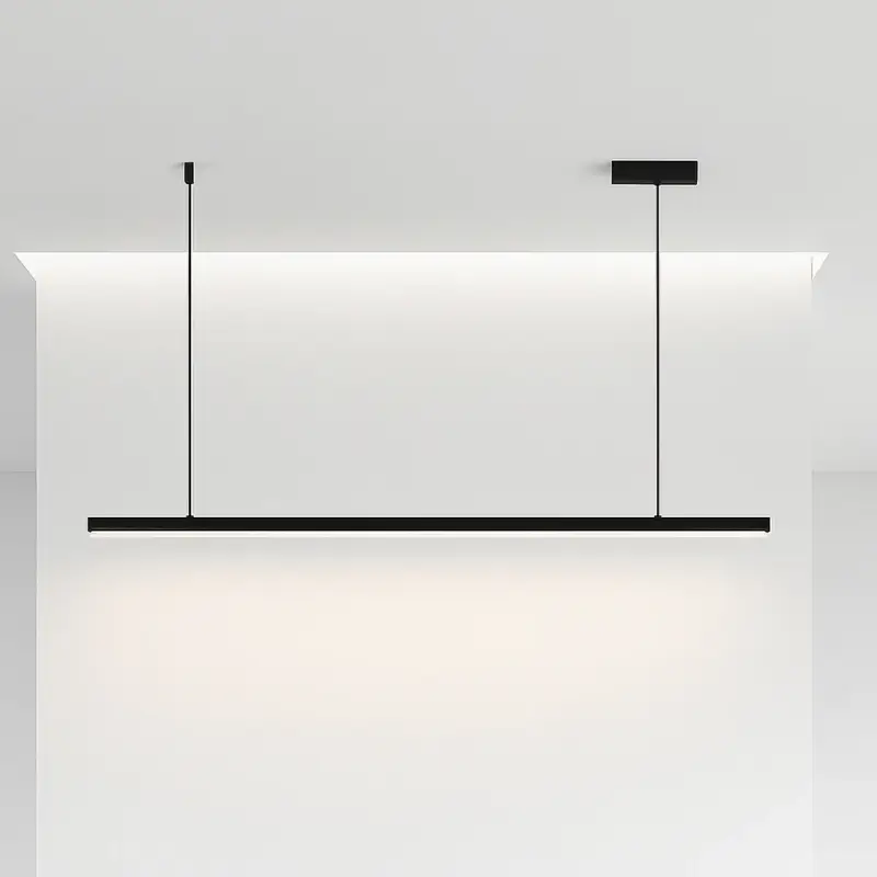 Modern nordic minimalist led chandelier for long bar, office or din... Expédition Rapide