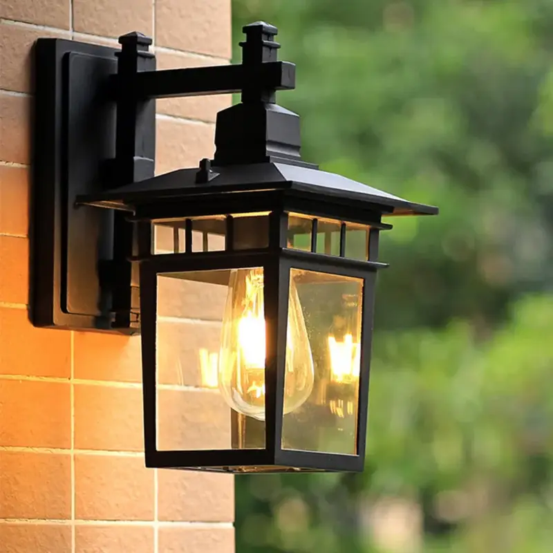 Jusqu'à Épuisement Des Stocks European retro style outdoor wall light, waterproof vintage porch l...