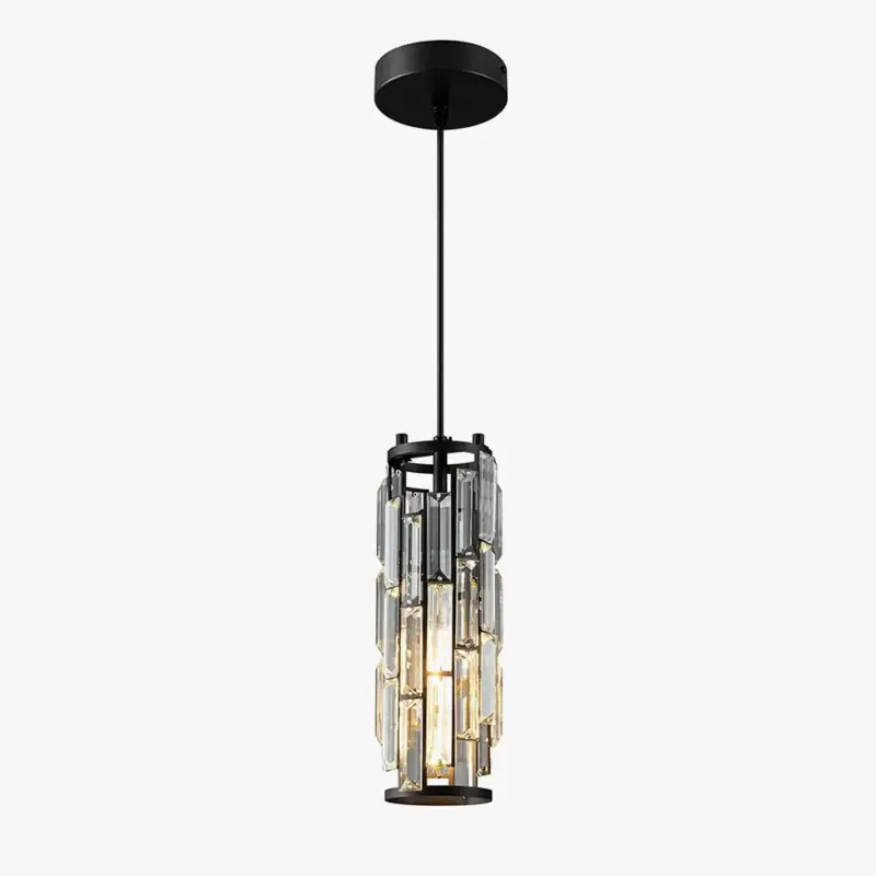 Modern pendant light mini crystal chandelier adjustable for kitchen... Super Prix