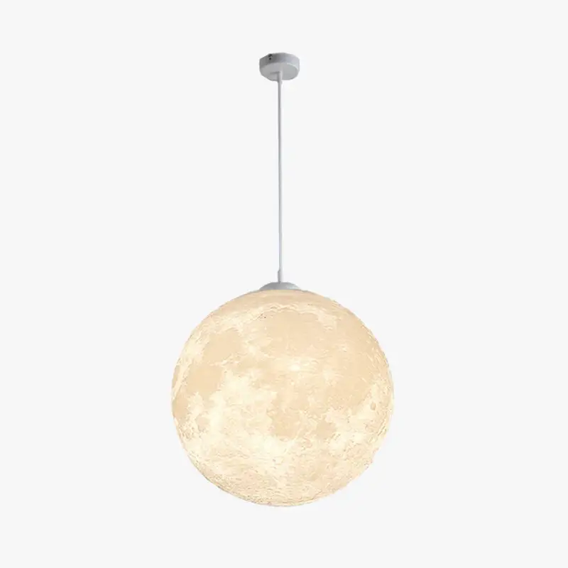 Meilleur Choix Full moon led pendant light for living room dining room bedroom bar...