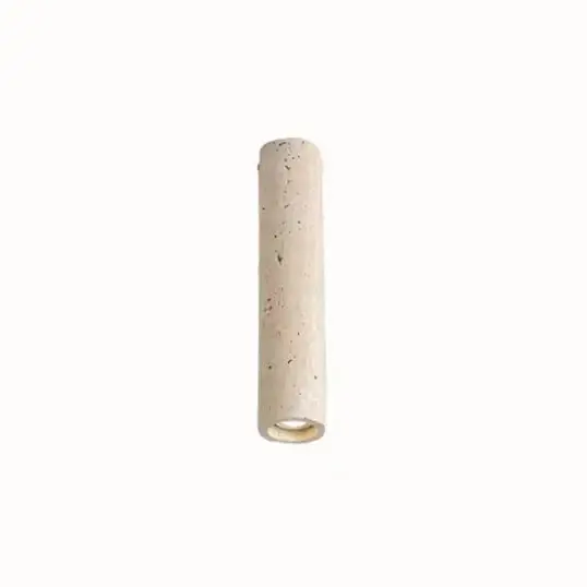 Achat Immédiat Cylindrical natural stone ceiling spotlight