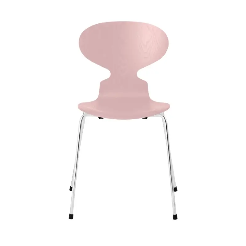 Offre Du Jour Chaise FOURMI 4 PIEDS Frêne teinté Rose pâleFRITZ HANSEN