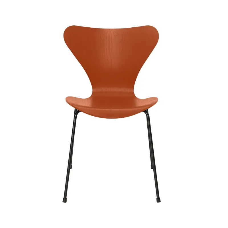Vente Directe Chaise SERIE 7 Frêne teinté Orange paradiseFRITZ HANSEN