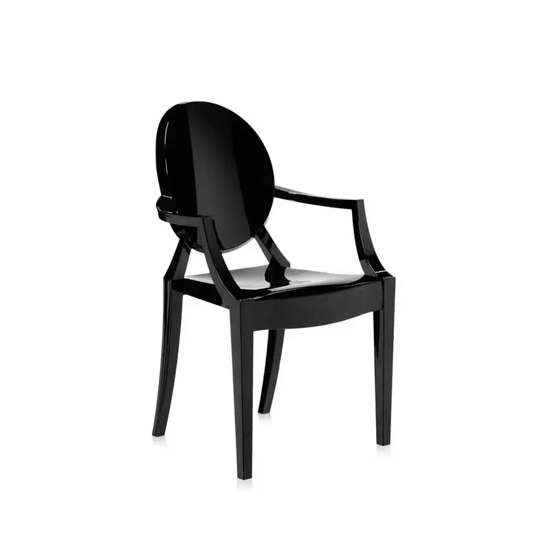 Seat Children's armchair LOU LOU GHOST High Gloss BlackKARTELL Meilleur Choix