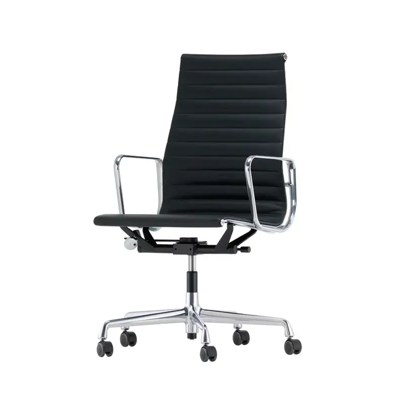 Petit Prix Fauteuil de bureau ALUMINIUM GROUP DOSSIER HAUT EA119 NoirVITRA