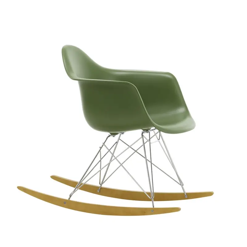 Easy chair EAMES PLASTIC ARMCHAIR RAR Forest REVITRA Bon Plan