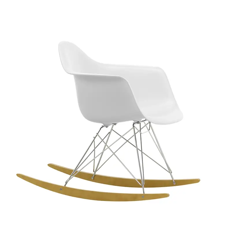 Fauteuil EAMES PLASTIC ARMCHAIR RAR Cotton white REVITRA Achat Immédiat
