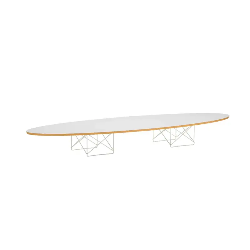 Coffee Table ELLIPTICAL TABLE ETR WhiteVITRA Prix Cassé