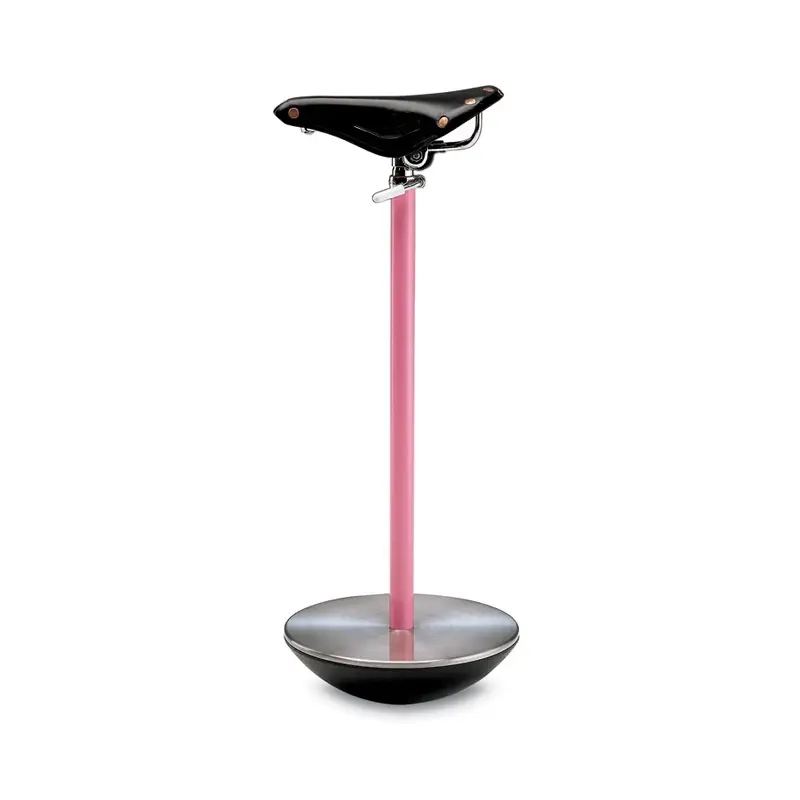 Vente Directe Tabouret haut SELLA Noir, roseZANOTTA