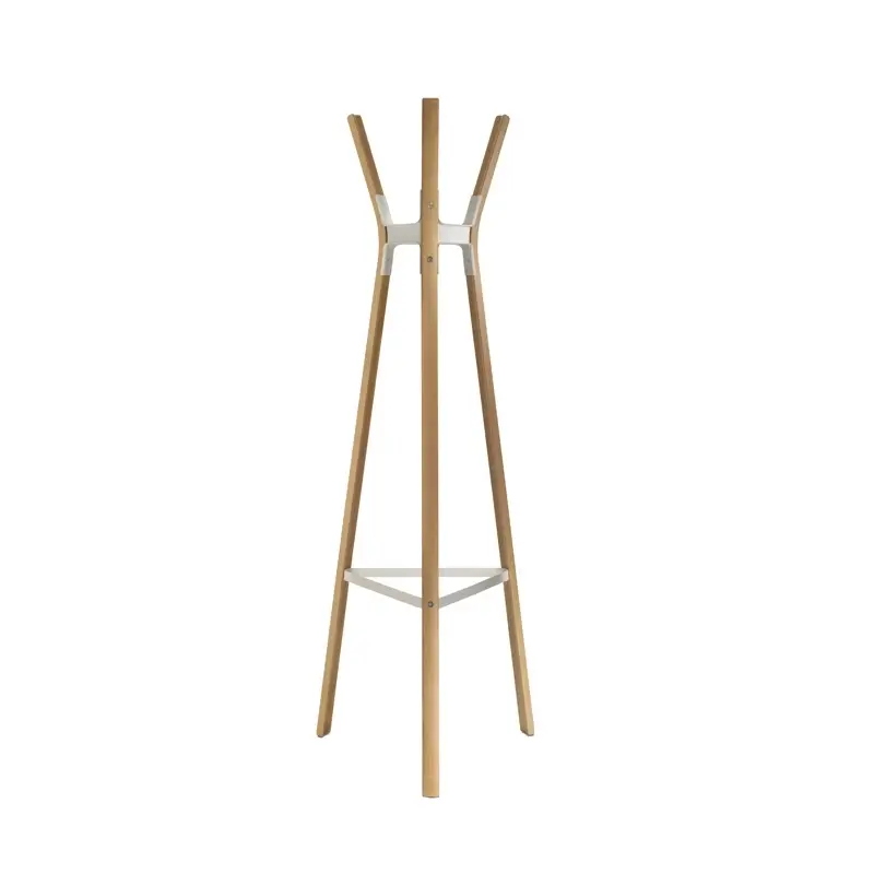 Coat Rack STEELWOOD coat hook White, woodMAGIS Livraison Express