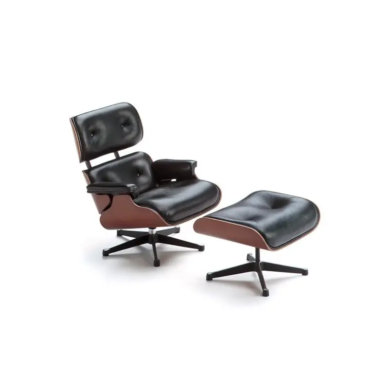 Bon Marché Decorative Objects MINIATURE LOUNGE CHAIR AND OTTOMANVITRA