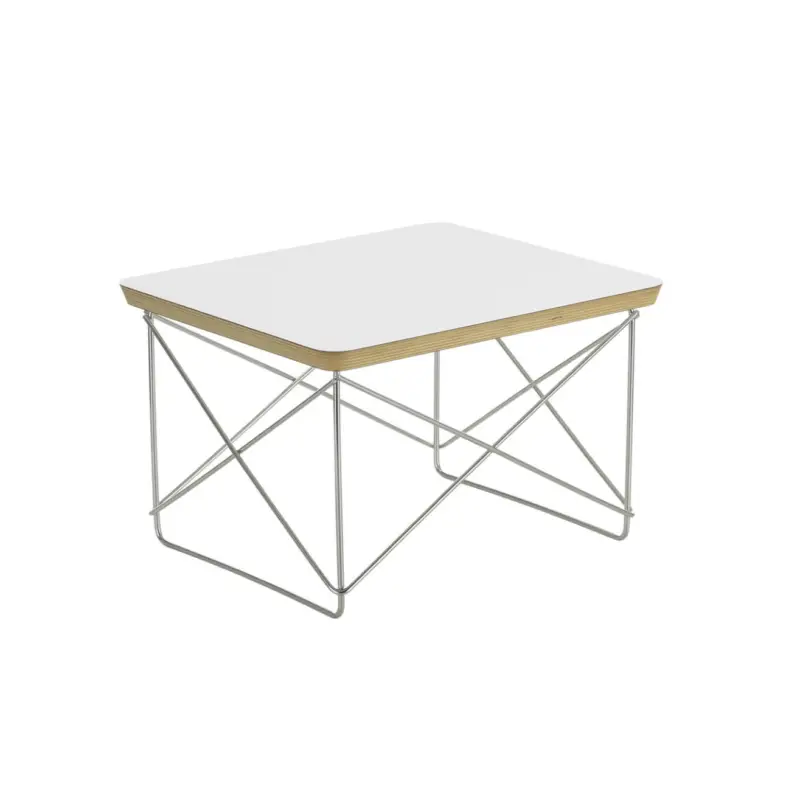 Side Table LTR White / Stainless steelVITRA Expédition Rapide