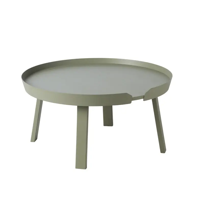 Table basse AROUND L Vert cendréMUUTO Retour Gratuit