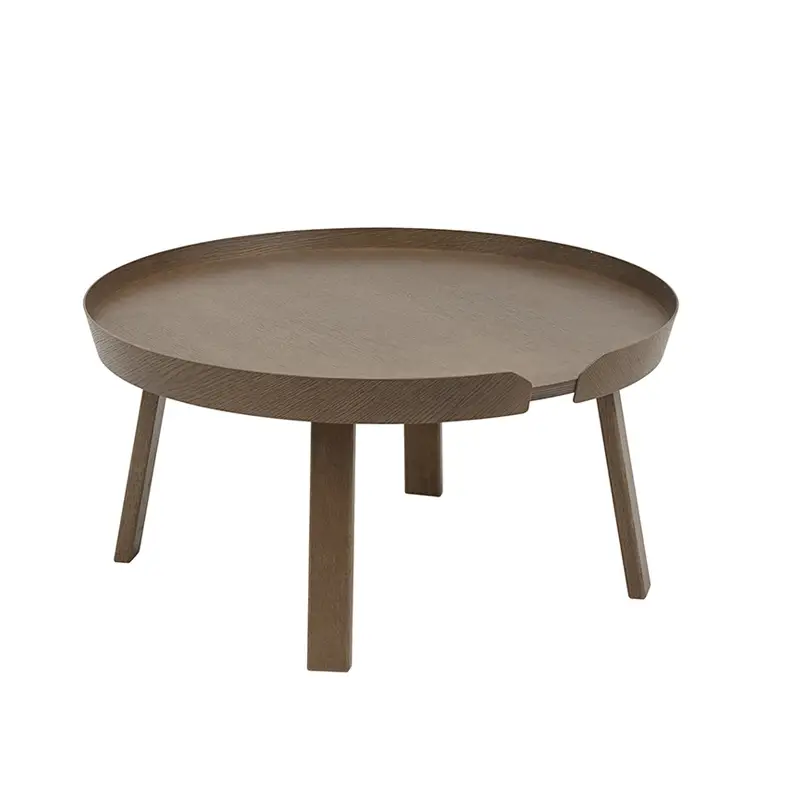 Meilleure Vente Coffee Table AROUND L Dark brownMUUTO
