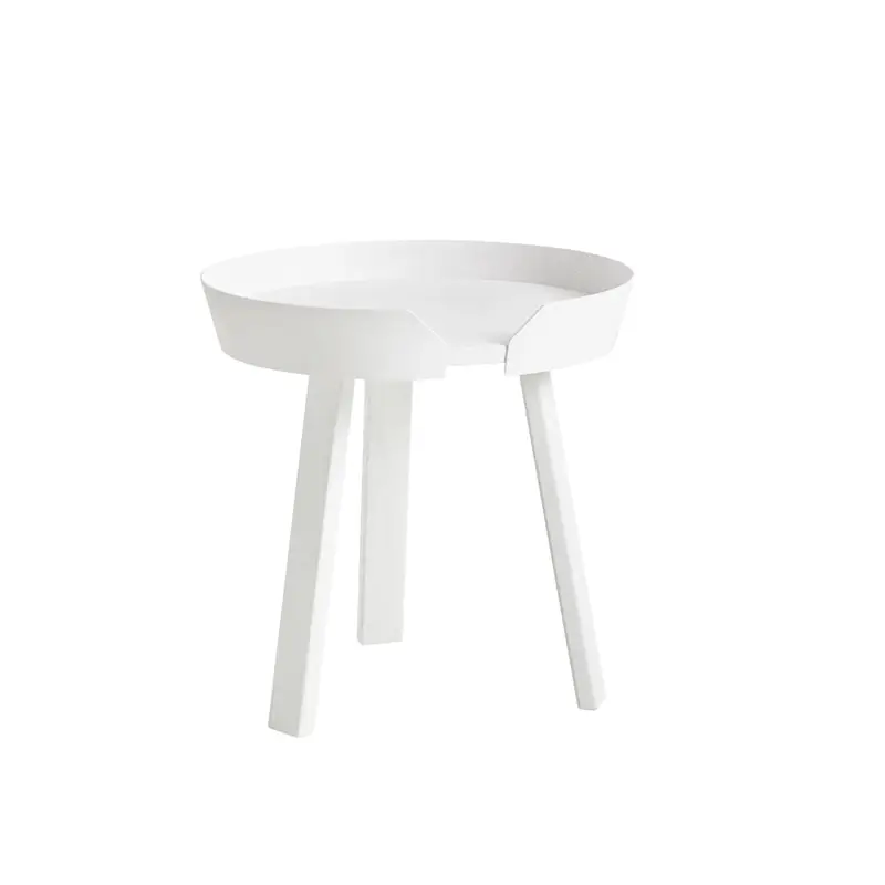 Authentique Side Table AROUND S WhiteMUUTO