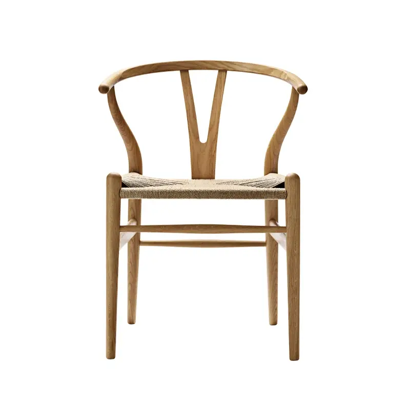 Dining Chair WISHBONE ARMCHAIR CH24 Oak oiled/natural ropeCARL HANSEN Achetez Aujourd&rsquo;hui