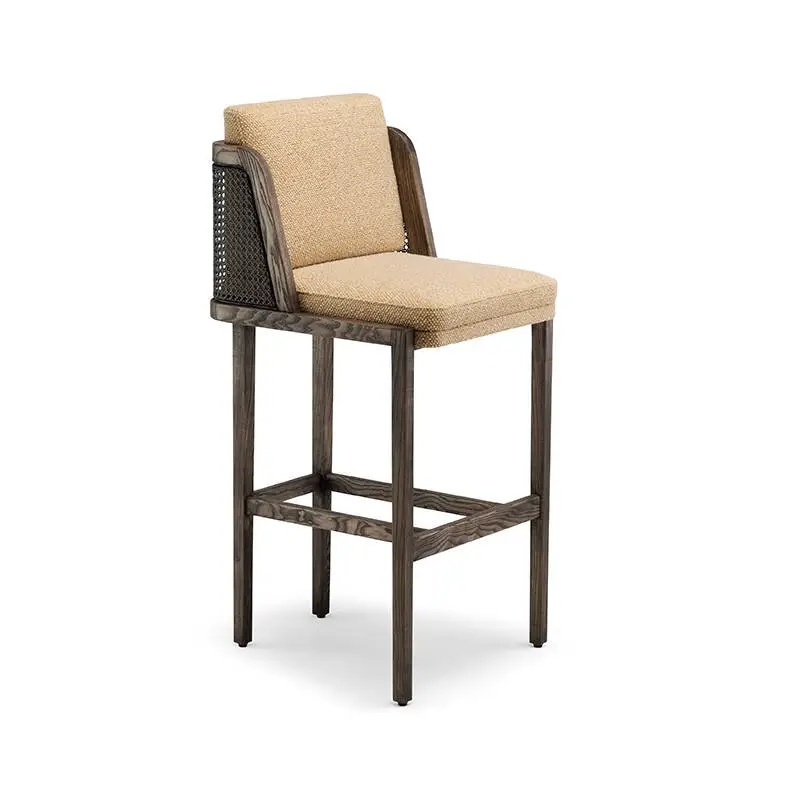 Offre Limitée Tabouret haut THRONE Frêne huilé noir / Safire 015DE LA ESPADA