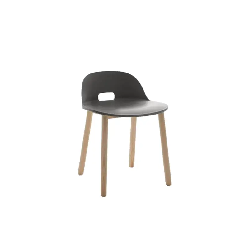 Chaise ALFI dossier bas AnthraciteEMECO Promotion