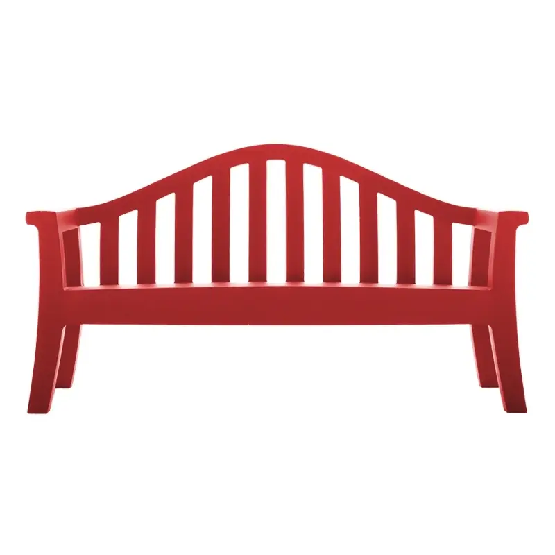 Usine Directe Outdoor Bench GIULIETTA RedSERRALUNGA