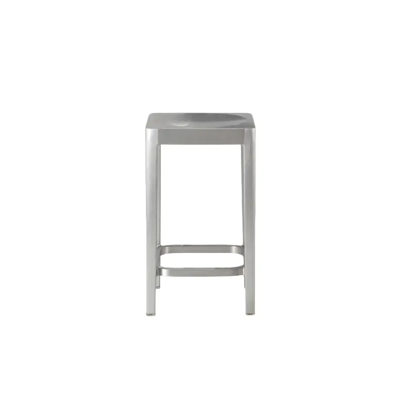 Tabouret haut EMECO BARSTOOL Aluminium brosséEMECO Vente Directe