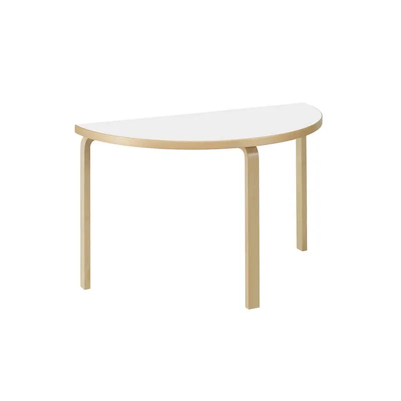 Dining Table AALTO 95 Birch / WhiteARTEK Nouvel Arrivage