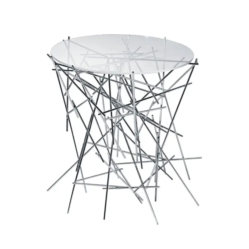 Marque Table d'appoint guéridon BLOW UP ChromeALESSI