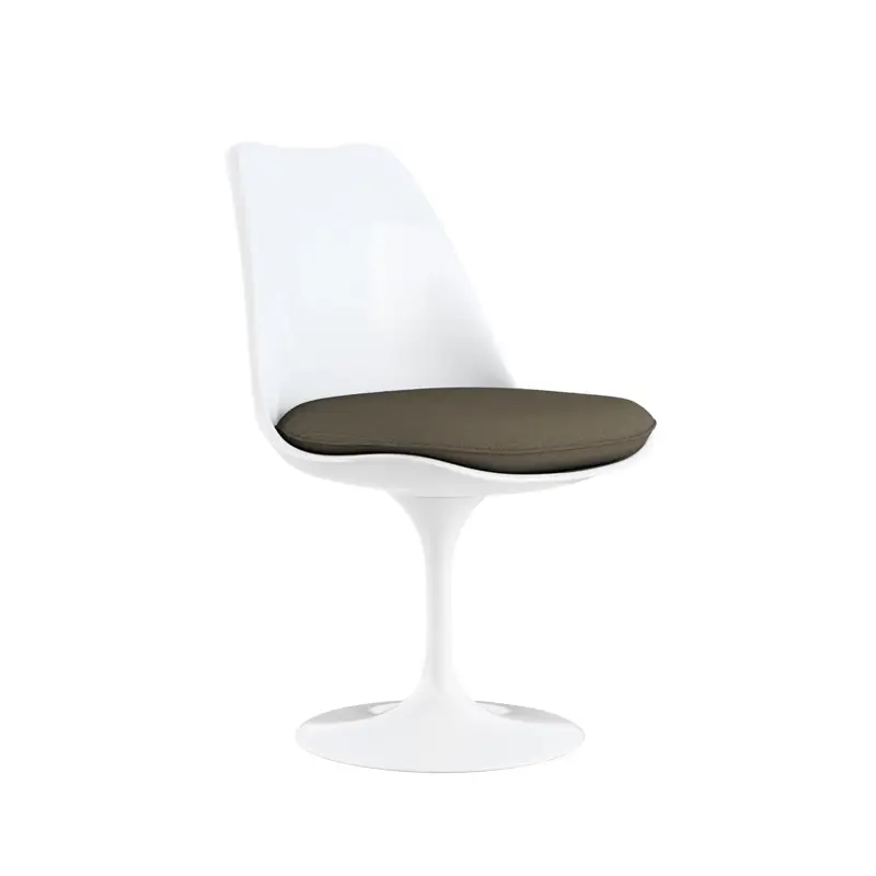 Dining Chair TULIP CHAIR Circa Cushion Circa CharcoalKNOLL Commander Vite