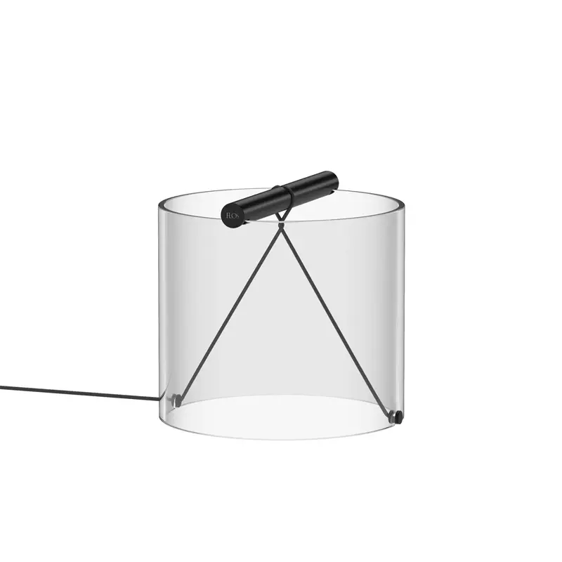 Lampe à poser TO-TIE T1 Noir anodiséFLOS Satisfait Ou Remboursé