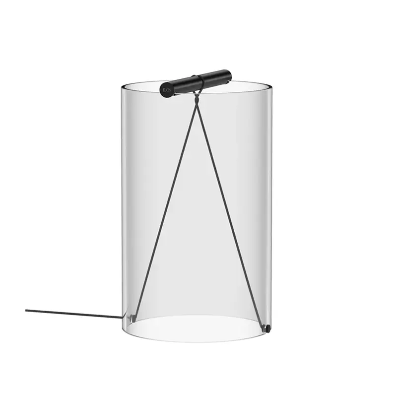 Lampe à poser TO-TIE T2 Noir anodiséFLOS Expédié Aujourd'hui