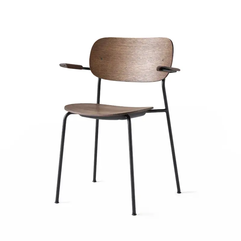 Dining Chair CO CHAIR with armrests Dark oakAUDO COPENHAGEN Offre Limitée