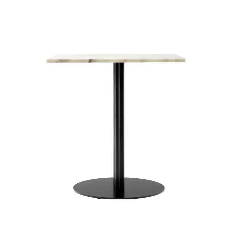 Haute Qualité Table HARBOUR COLUMN 60x70 marbre Marbre blanc casséAUDO COPENHAGEN